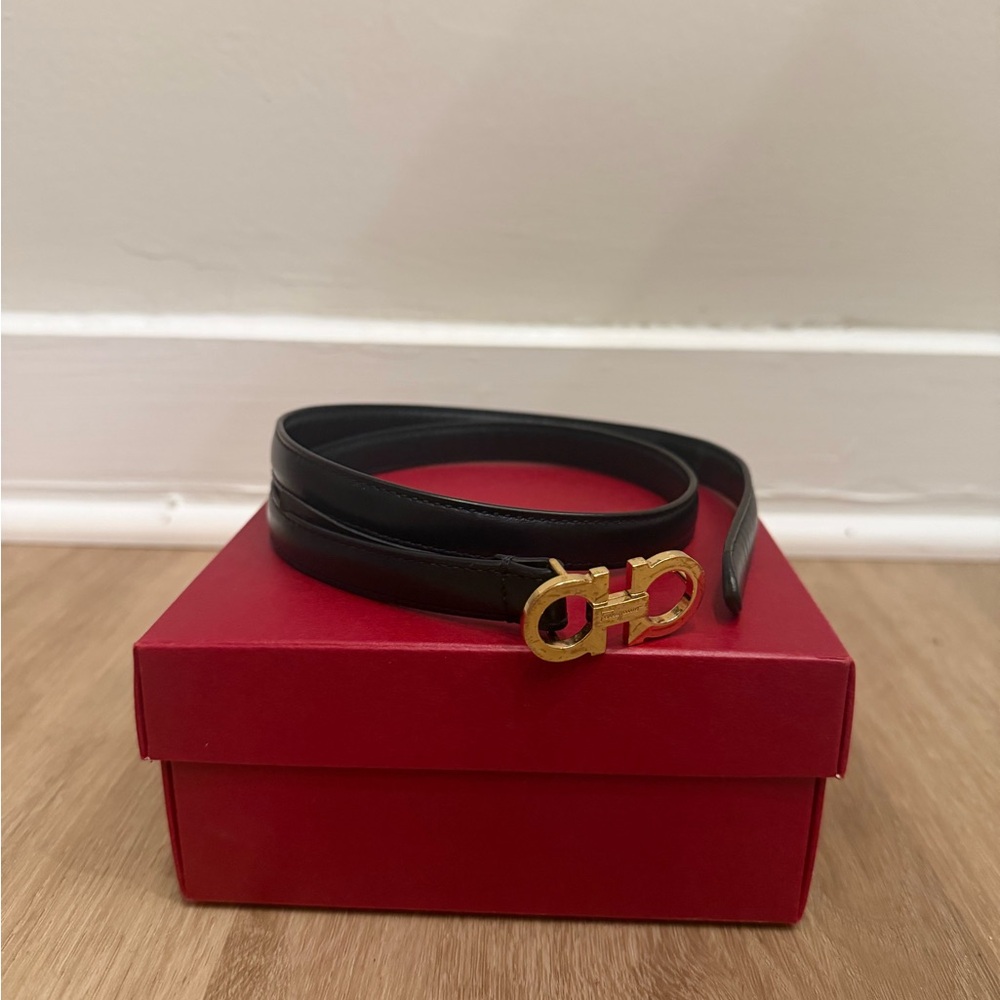 Ferragamo small gancini belt - Picture 2 of 4